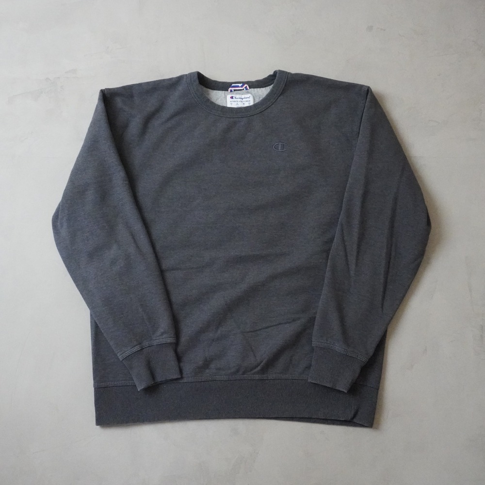 Champion Authentic Athleticwear Sweatshirt XL Mens Charcoal Grey Crewneck Fleece